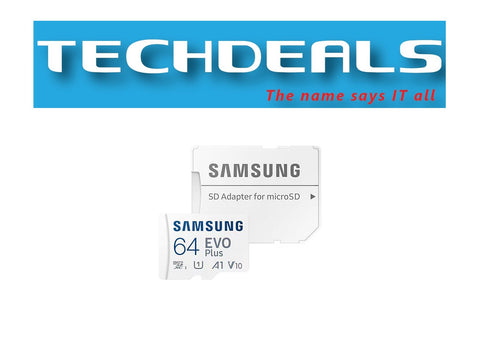 Samsung EVO Plus SD Card | 64GB / 128GB / 256GB / 512GB / 1TB | UHS-I U3 Class 10 | Up t1o 30MB/s