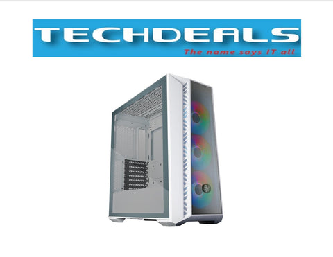 COOLER MASTER MASTERBOX 520 MESH ARGB ATX CASE WITH T.G -WHITE