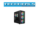 COOLER MASTER MASTERBOX 600 ARGB ATX CASE WITH T.G BLACK/WHITE