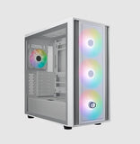 COOLER MASTER MASTERBOX 600 ARGB ATX CASE WITH T.G BLACK/WHITE