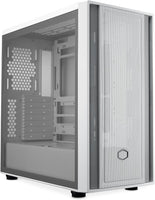 COOLER MASTER MASTERBOX 600 LITE ATX CASE WITH T.G WHITE