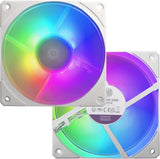 COOLER MASTER MOBIUS 120P ARGB RING BLADE FAN - WHITE/BLACK (5Y)