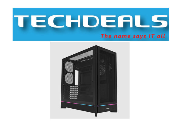 MONTECH HS01 ATX Mid-Tower Case – Black / White