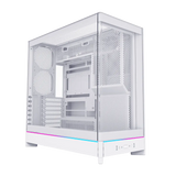 MONTECH HS02 ATX Mid-Tower Case – Black / White (Tempered Glass, Reversible Layout)