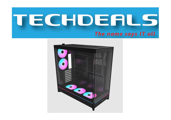 MONTECH HS02 Pro ATX Mid-Tower Case – Black / White