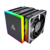 MONTECH Metal DT24 CPU Cooler – Dual-Tower | Base & Premium (270W TDP, Dual 120mm Fans)