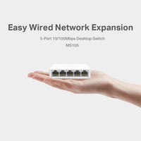 Mercusys 10/100Mbps Desktop Switch 5-port / 8port