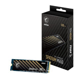 MSI SPATIUM M450 PCIe 4.0 NVMe M.2 SSD Solid State Drive - 500GB