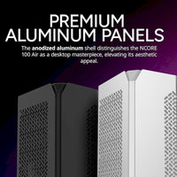 COOLER MASTER NCORE 100 AIR ITX CASE BLACK/WHITE