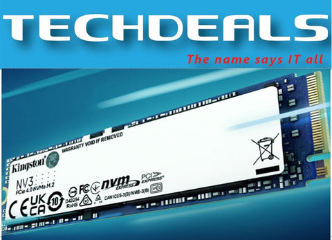 Kingston NV3 M.2 NVMe PCIe Gen4 2280 SSD 500GB | 1TB | 2TB