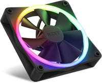 NZXT F120 RGB Triple Kit - Black (includes Controller Hub)