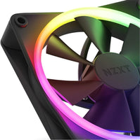 NZXT F120 RGB Triple Kit - Black (includes Controller Hub)