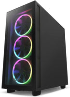 NZXT F120 RGB Triple Kit - Black (includes Controller Hub)