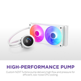 NZXT Kraken Plus 240 RGB V2 - Black/White