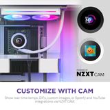 NZXT Kraken Plus 240 RGB V2 - Black/White