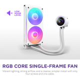 NZXT Kraken Plus 240 RGB V2 - Black/White