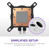 NZXT Kraken Plus 240 RGB V2 - Black/White