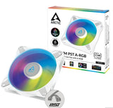 Arctic P14 PWM PST A-RGB 140 mm Case Fan - Black / White