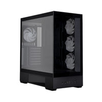 ZALMAN P40 DS BLK ATX MID TOWER CHASSIS, 4*120mm ARGB FAN