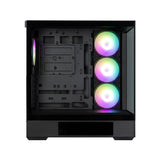 ZALMAN P40 DS BLK ATX MID TOWER CHASSIS, 4*120mm ARGB FAN