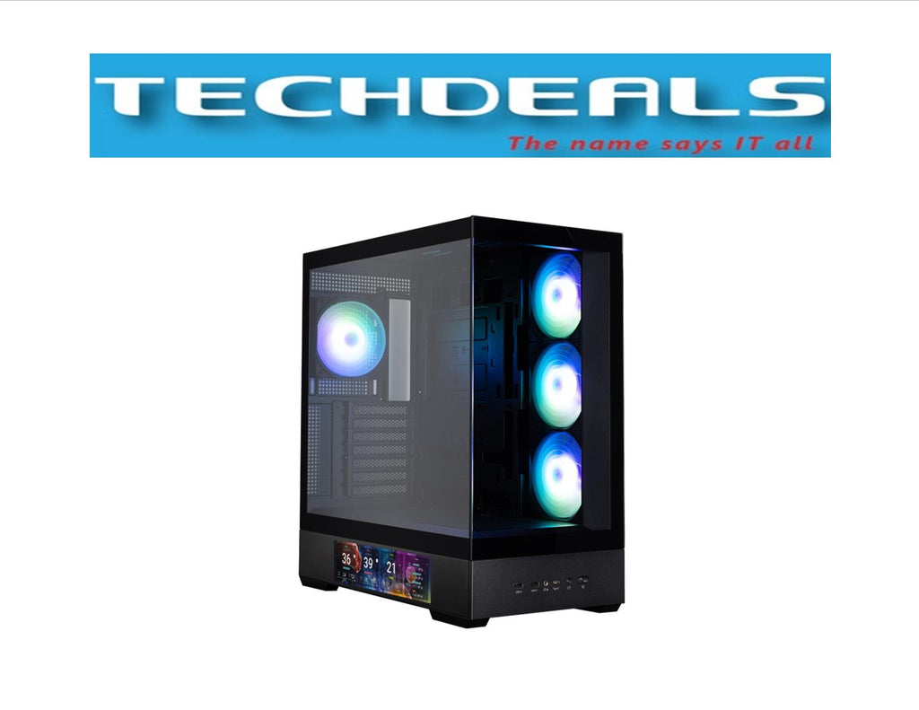 ZALMAN P40 DS BLK ATX MID TOWER CHASSIS, 4*120mm ARGB FAN