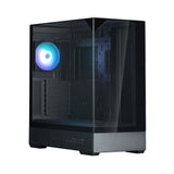 ZALMAN P40 PRISM BLK/WHT ATX MID TOWER CHASSIS, 1*120mm ARGB FAN