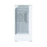 ZALMAN P40 PRISM BLK/WHT ATX MID TOWER CHASSIS, 1*120mm ARGB FAN