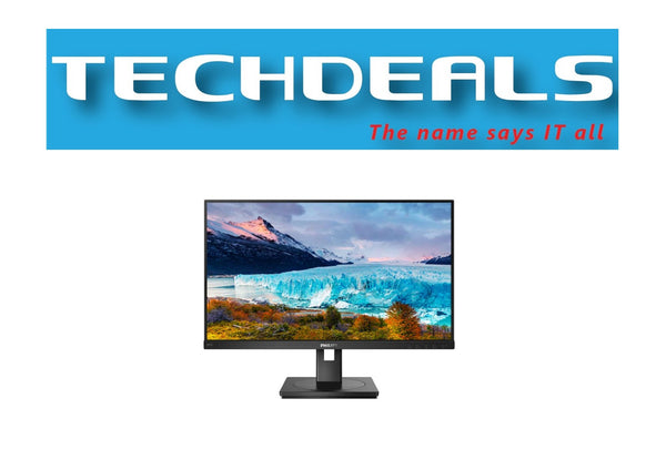 PHILIPS MONITOR 23.8" 242S1AE IPS FHD LED 75HZ VGA DVI-D DP HDMI HAS PIVOT VESA SPK