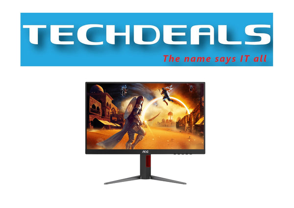 AOC MONITOR 23.8" 24G4H IPS FHD LED GAMING 200HZ HDMI 2.0 DP 1.4 HAS PIVOT VESA