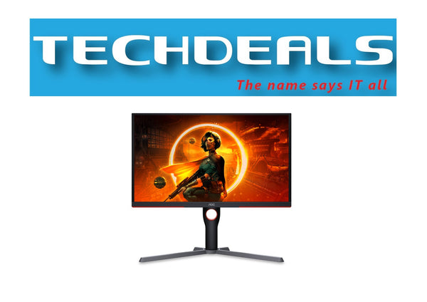 AOC MONITOR 24.5" 25G3Z IPS FHD LED GAMING 240HZ HDMI 2.0 x 2 DP 1.4 HAS PIVOT VESA