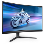 PHILIPS MONITOR 27" 27M2C5500W EVNIA GAMING Curved 1000R QHD 2K GAMING 240Hz HDMI 2.0x2, DP 1.4 x 2 PIP/PBP