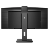 PHILIPS MONITOR 34" 34B1U5600CH CURVED LED 21:9 WQHD USB-C DOCKING HDMI 2.0 DP 1.2 USB-C (DP Alt, 90W) HAS VESA KVM SPK WEBCAM & MIC PIP/PBP