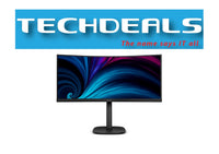PHILIPS MONITOR 34" 34B2U3600C 120Hz LED WQHD (DP 1.4, HDMI 2.0, USB-C 3.2 Gen 1) PD 90W SPK USB-C DOCKING