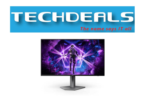 AOC MONITOR 27" AGON VI AG276QZD OLED QHD 2K GAMING 240HZ HDMI 2.0 x 2 DP 1.4 x 2 HAS VESA PIVOT SPK
