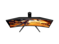 AOC MONITOR 27" CQ27G4 CURVED 1500R VA QHD 2K ADAPTIVE SYNC 180hz HDMI 2.0 x 1 DP 1.2 x 1