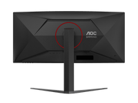 AOC MONITOR 34" CU34G4 FAST VA CURVED 1500R WQHD A-SYNC 180HZ 0.5MS HDR10 HDMI 2.0 X 2 DP 1.4 HAJ SWIVEL VESA