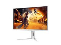 AOC MONITOR 27" Q27G4/WS FAST IPS QHD 2K A-SYNC 200HZ 0.3MS HDMI 2.0 DP 1.4 HAJ SWIVEL PIVOT VESA ANTI-BLUE LIGHT WHITE