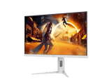 AOC MONITOR 27" Q27G4/WS FAST IPS QHD 2K A-SYNC 200HZ 0.3MS HDMI 2.0 DP 1.4 HAJ SWIVEL PIVOT VESA ANTI-BLUE LIGHT WHITE