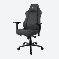 Arozzi Primo Woven Fabric Gaming Chair Gold/Grey/Red