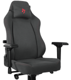 Arozzi Primo Woven Fabric Gaming Chair Gold/Grey/Red
