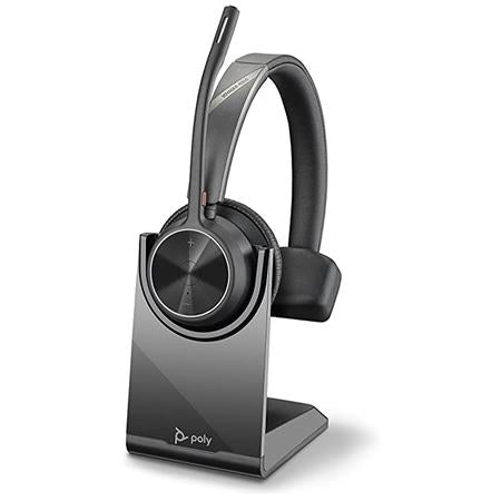 Plantronics Voyager Focus UC Bluetooth Stereo On-Ear Active Noise Cancelling Headset