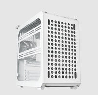 COOLER MASTER QUBE 500 ATX CASE WITH T.G MACARON - FLAT PACK/WHITE/BLACK