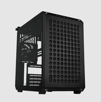 COOLER MASTER QUBE 500 ATX CASE WITH T.G MACARON - FLAT PACK/WHITE/BLACK