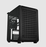 COOLER MASTER QUBE 500 ATX CASE WITH T.G MACARON - FLAT PACK/WHITE/BLACK