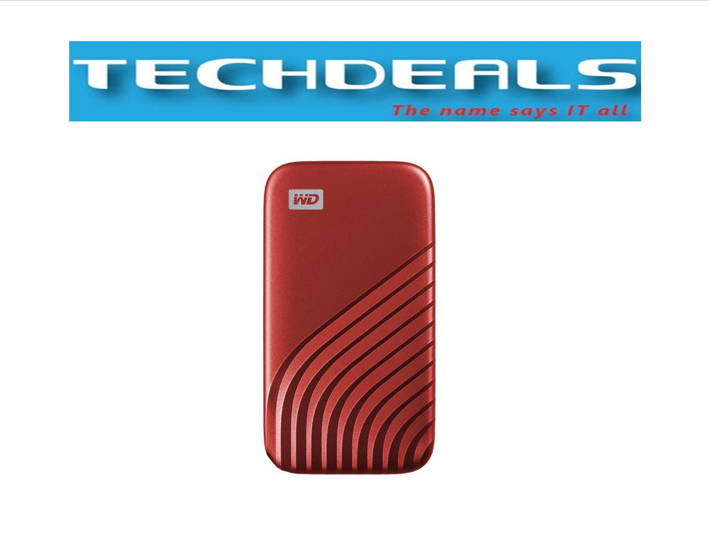 My Passport SSD - 1TB/2TB (Red)