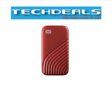My Passport SSD - 1TB/2TB (Red)