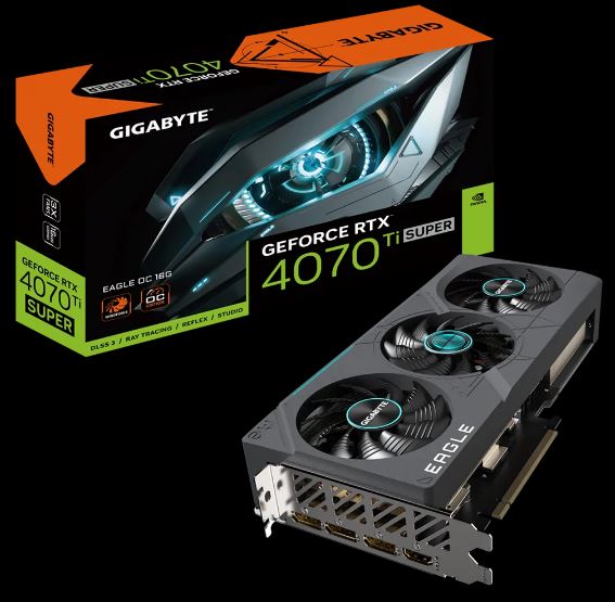 Gigayte RTX 4070Ti SUPER OC 16GB GDDR6X