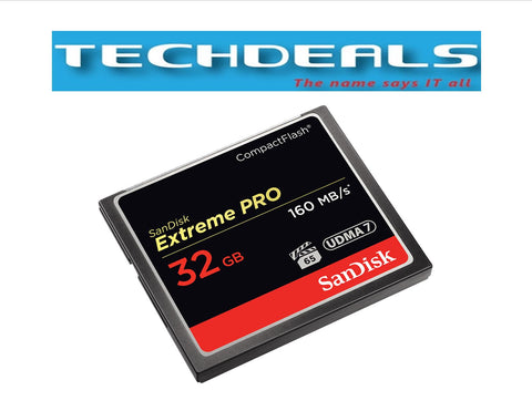 Extreme Pro CompactFlash Memory Card - 32GB/64GB/128GB/256GB