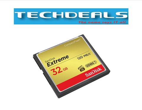 Extreme CompactFlash Memory Card - 32GB/64GB/128GB
