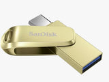 SanDisk Ultra Dual Drive Luxe USB Type-C™ Flash Drive - Gold